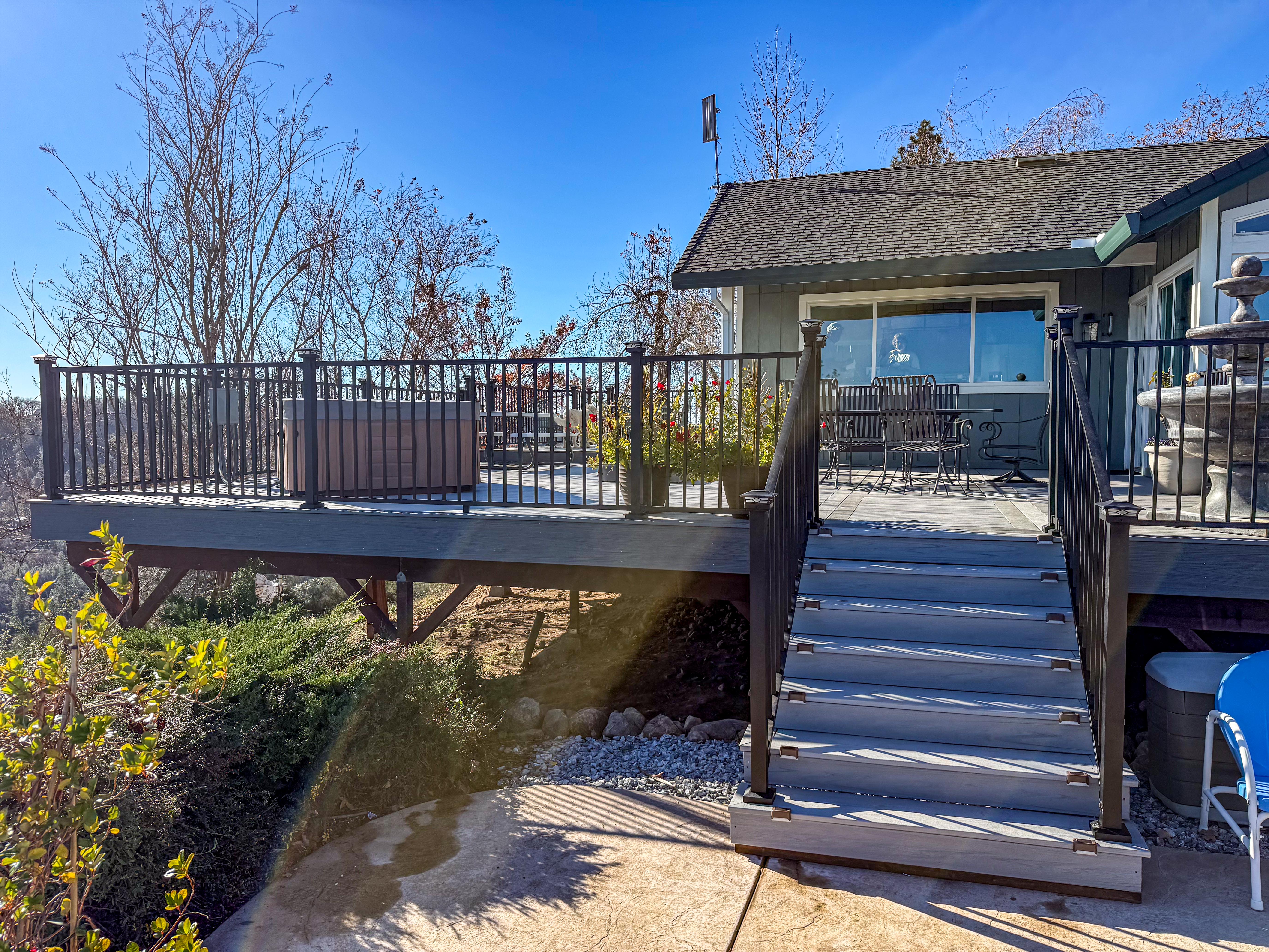 Custom deck construction